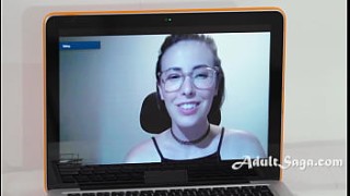 Giving girlfriend orgasm by proxy | Jenna gymnast pussy slip Sativa,Spencer Bradley