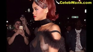 Rihanna Nude Pussy sex mpegs Nip Slips Titslips See Through And More