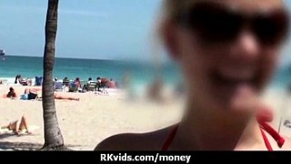 Sexy wild american sex chick gets paid to fuck 11