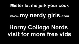 x2xx You have a thing for nerdy girls like me dont you JOI