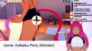VTuber pornbideo Plays Koikatsu Party Part 4