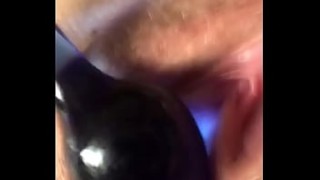 Wife mother son creampie sucking bbc while getting hairy pussy  fingered