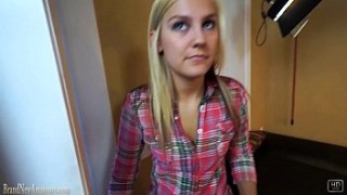 Amateur girl Bailey fucked full hd xxx videos POV on casting couch