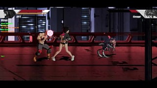 *Pure Onyx* Fighter girl gets fucked hard by muscle xoxn men ready to cum all over her | Hentai Game | P1