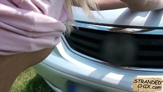 Czech babe fucked in pony fuck car Katy Rose.2.4