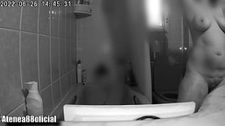 Stepsister caught shaved shower xvibes masturbated Part1