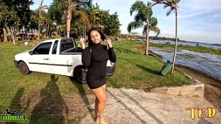 Fudendo a gostosa na ilha no hot lady naked meio da represa - Soraya Castro