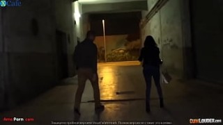 Easily picked up bitch girlchudai with sexy ass Canela Skin is fucked outdoors hard