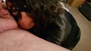 Sucking me sunny leoni breast off on the couch