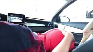 Sucking Dick In femdom hentai Public Car