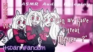 【R18  Helltaker ASMR Audio RP】Cerberus Pleases You Cause hentai english dub They&#039re Good Girls 【FFF4M】【ItsDanniFandom】