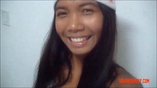 HD Christmas xmas julia rose nudes porno deepthroat throatpie video from Thai teen Heather Deep