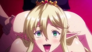 [ FREE-HENTAI.com ] creampy - The Elf queen slave controlled to submit and have sex Oyako Saimin - Ep 02