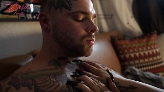 TATTOOED COUPLE ROUGH xxxdeo SEX TEASER - I CAN SLAP TOO!