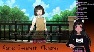 VTuber p0rn stars Plays Sweetest Monster Part 3