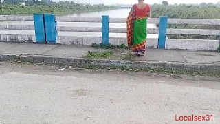 Green saree Indian Desi Village sexvidos Bengali Fuck ( Official Video By Localsex31)