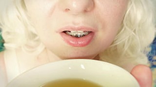 have a tea with oral sex videos me - ASMR video with sounds
