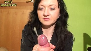 student sexy video Maya teasing edging and ruined his orgasm
