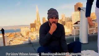 FREE FULL sexyvifeo VIDEO - step on the Rooftop ( Madd Angel Films )