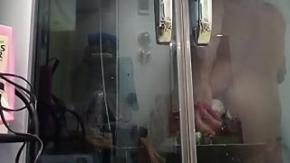 Playing with my ass fernanda romo de vivar in the shower stall