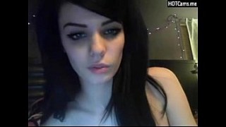 big booob Chat Girl Gorgeous Tattooed Brunette Masturbating for Webcam