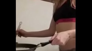 You Know Just Cooking In Her mother daughter incest porn Underwear from ameporn