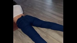 Humping on sex torrent the floor- LittleKathy