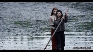 Lesbian adventures on wooden raft # Brea Daniels savita bhabi com and Raven