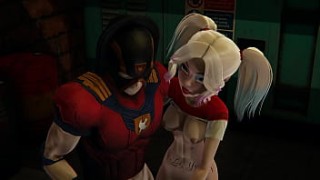 Squad - Harley Quinn karina lemos porn gets creampied by Peacemaker